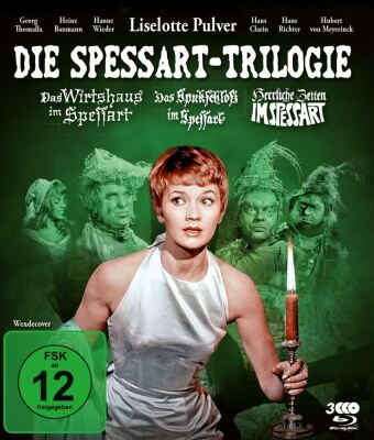 Die Spessart-Trilogie: Alle 3 Spessart-Komödien mit Lilo Pulver, 3 Blu-ray