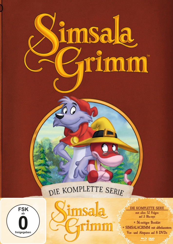 SimsalaGrimm - Die komplette Serie - Special Edition, 3 Blu-ray + 8 DVDs main product photo