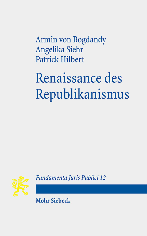 Renaissance des Republikanismus main product photo