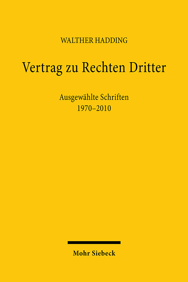 Vertrag zu Rechten Dritter main product photo