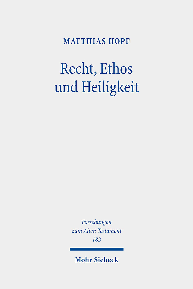 Recht, Ethos und Heiligkeit main product photo