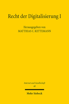 Recht der Digitalisierung I
