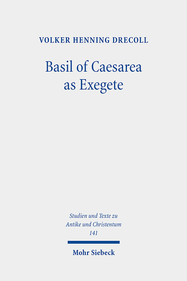 Basil of Caesarea as Exegete main product photo