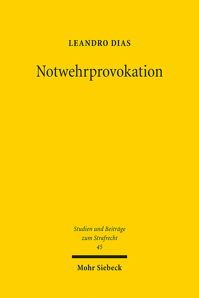 Notwehrprovokation main product photo
