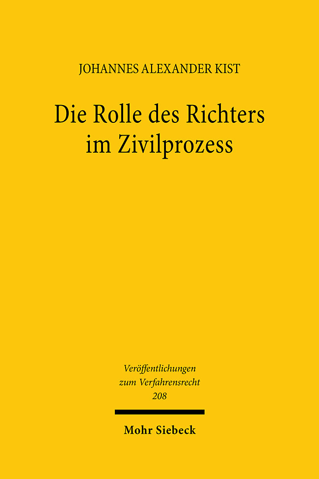 Die Rolle des Richters im Zivilprozess main product photo