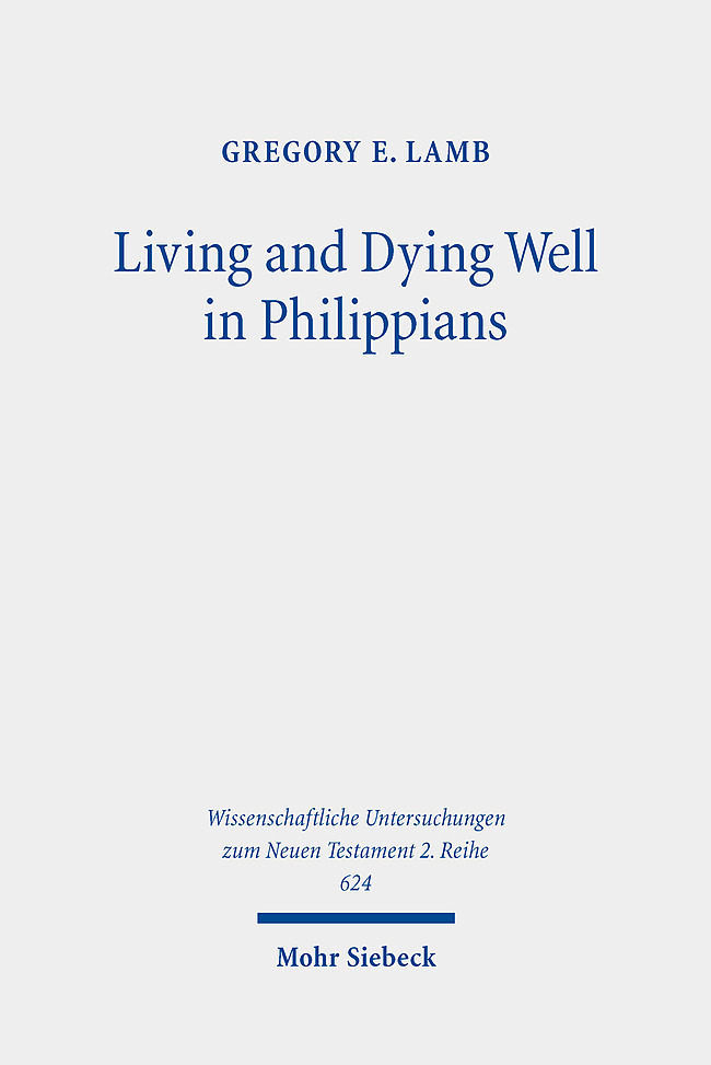 Living and Dying Well in Philippians main product photo