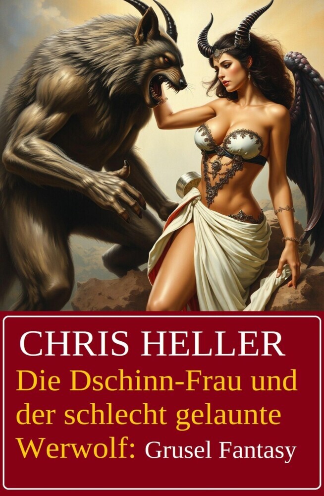 Die Dschinn-Frau und der schlecht gelaunte Werwolf: Grusel Fantasy main product photo