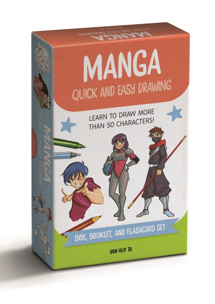 Manga Quick and Easy Drawing Deck main product photo