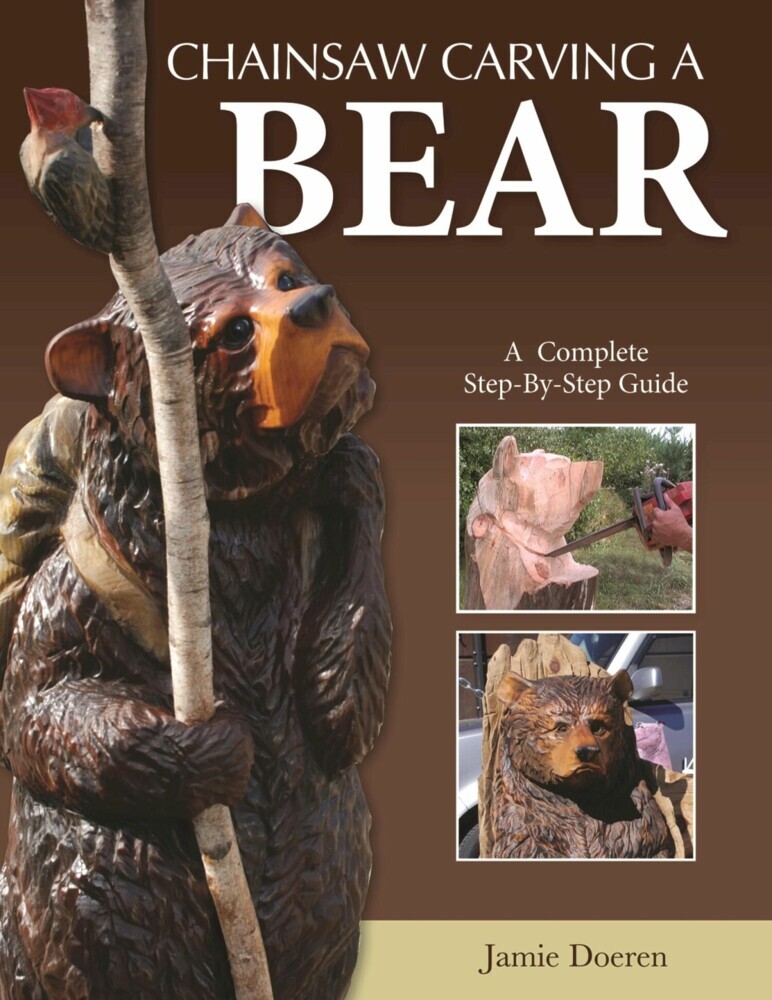 Chainsaw Carving a Bear main product photo