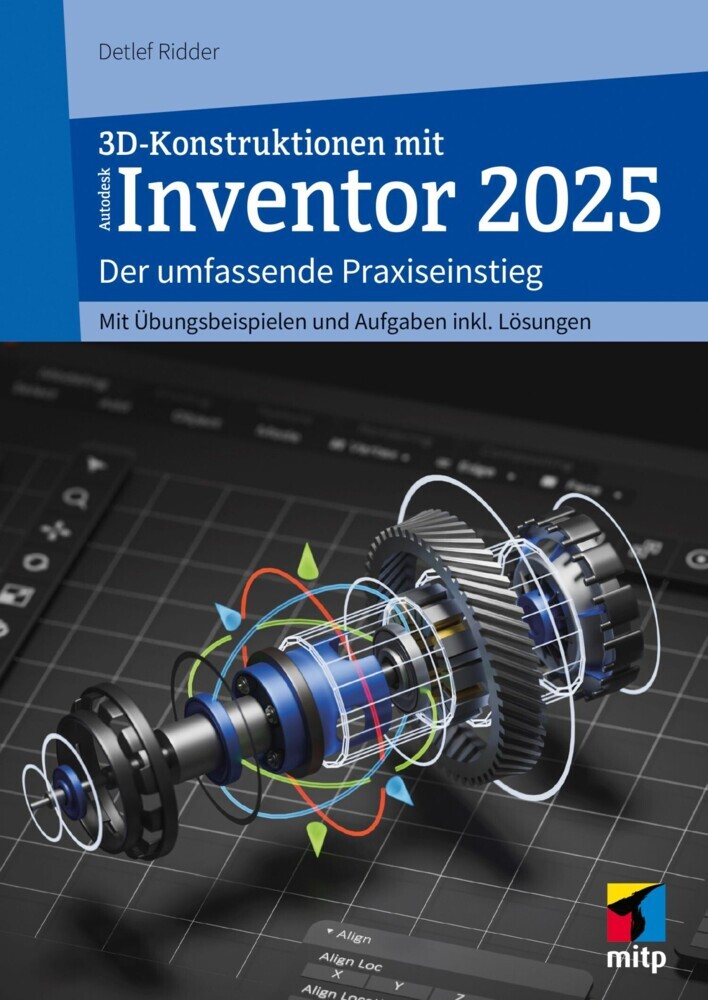 3D-Konstruktionen mit Autodesk Inventor 2025 main product photo