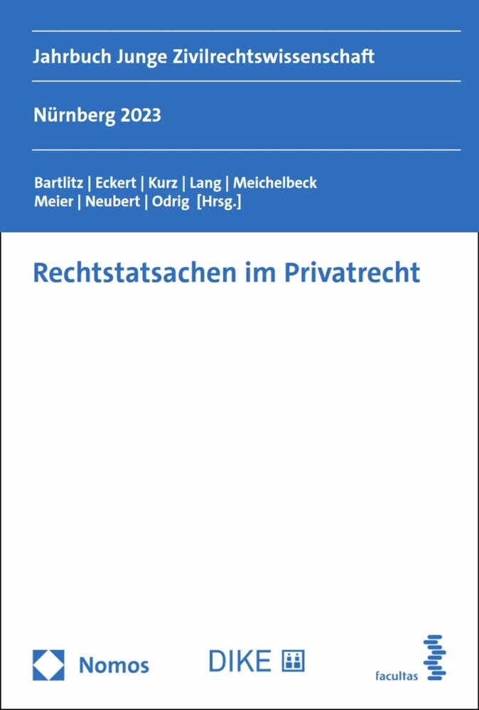 Rechtstatsachen im Privatrecht main product photo