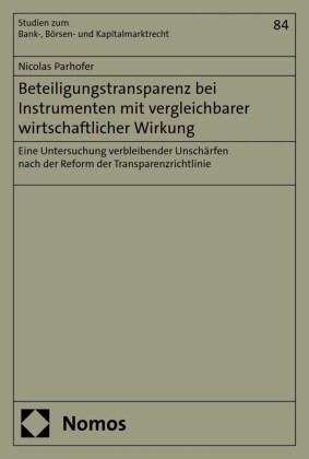 Beteiligungstransparenz bei Instrumenten mit vergleichbarer wirtschaftlicher Wirkung