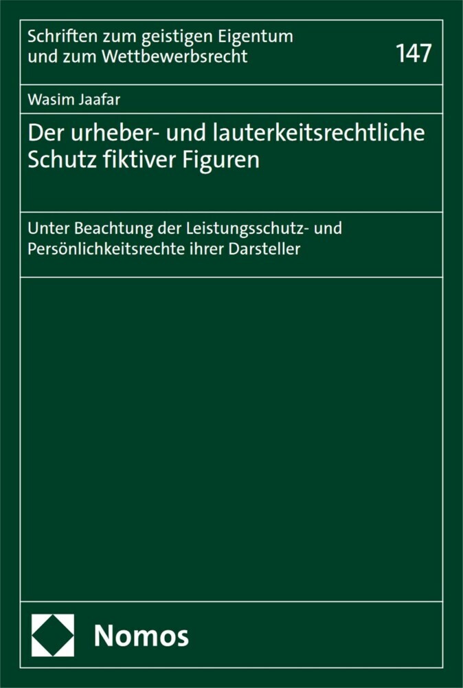 Der urheber- und lauterkeitsrechtliche Schutz fiktiver Figuren main product photo