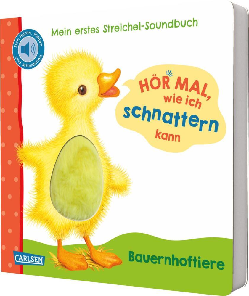 Hör mal, wie ich schnattern kann (Mein erstes Streichel-Soundbuch 1) main product photo