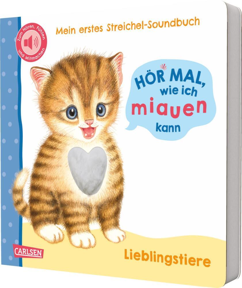 Hör mal, wie ich miauen kann (Mein erstes Streichel-Soundbuch 2) main product photo