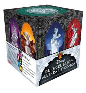 Die große Disney-Adventskalender-Box 2025 - Zauberhafte Weihnachts-Box mit 24 Büchern und 1.152 Seiten