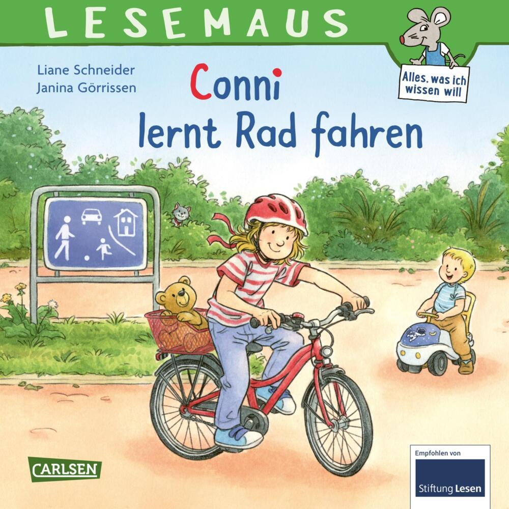 LESEMAUS 39: Conni lernt Rad fahren main product photo