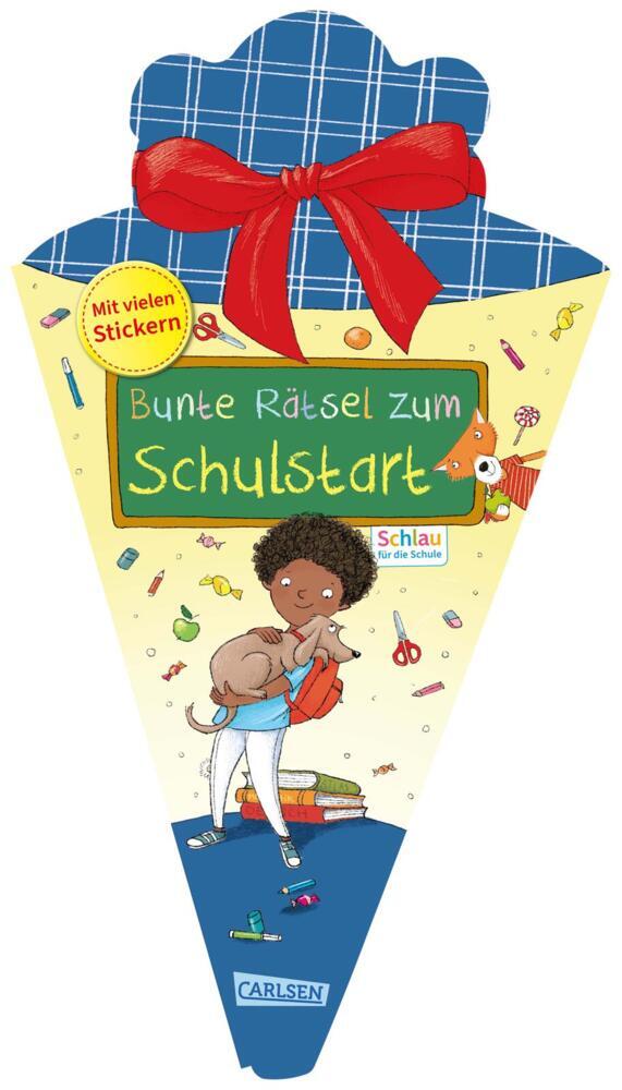 Schlau für die Schule: Bunte Rätsel zum Schulstart (Schultüte 2025 blau) main product photo