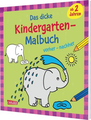 Ausmalbilder für Kita-Kinder
