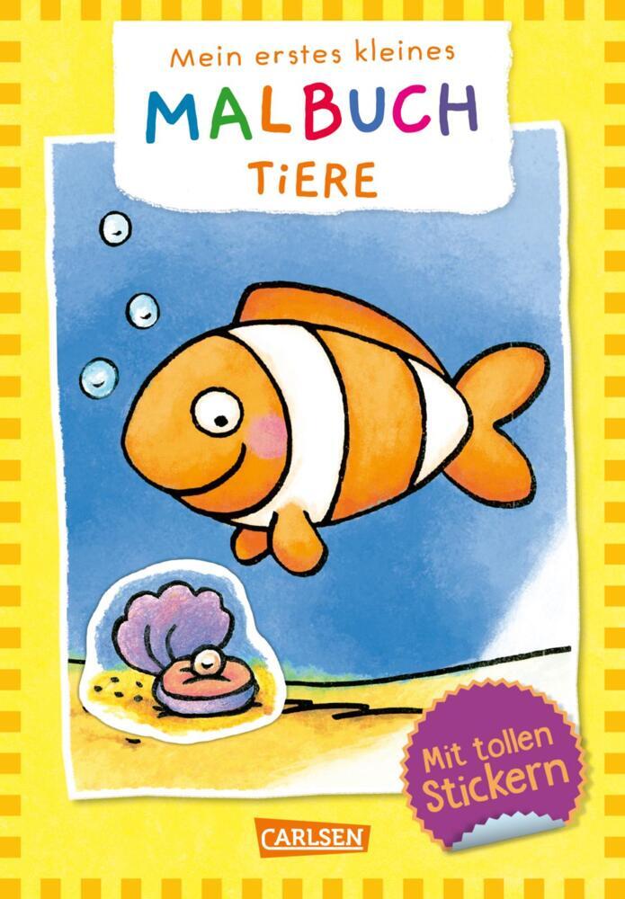 Mein erstes kleines Malbuch: Tiere main product photo