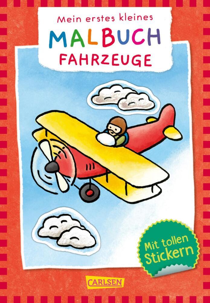 Mein erstes kleines Malbuch: Fahrzeuge main product photo