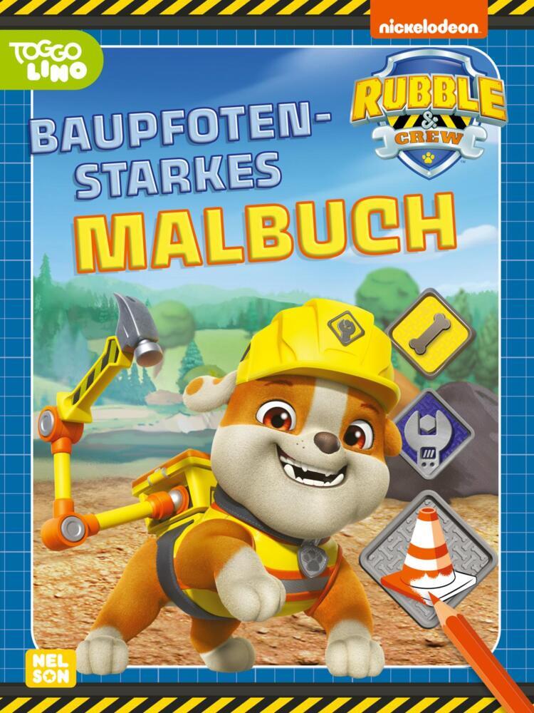 Rubble & Crew: Baupfotenstarkes Malbuch main product photo