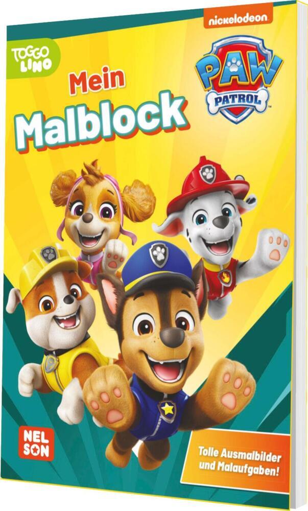 PAW Patrol Kindergartenheft: Mein Malblock main product photo