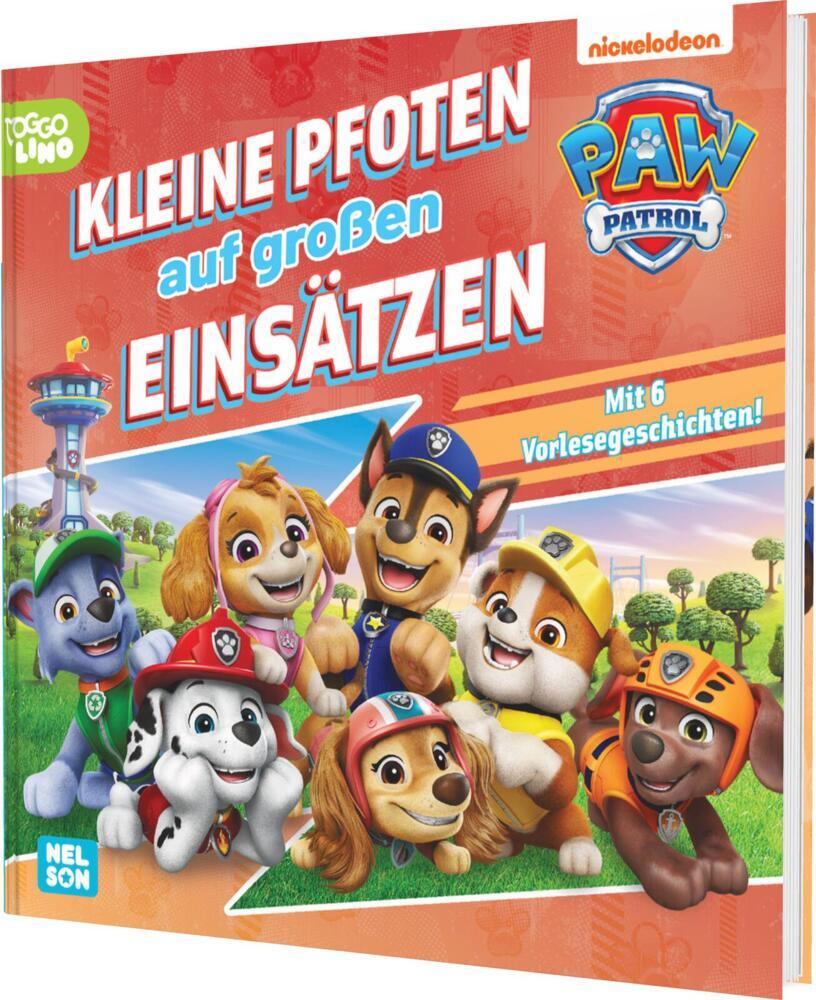 PAW Patrol Geschichtenbuch: Kleine Pfoten auf großen Einsätzen main product photo