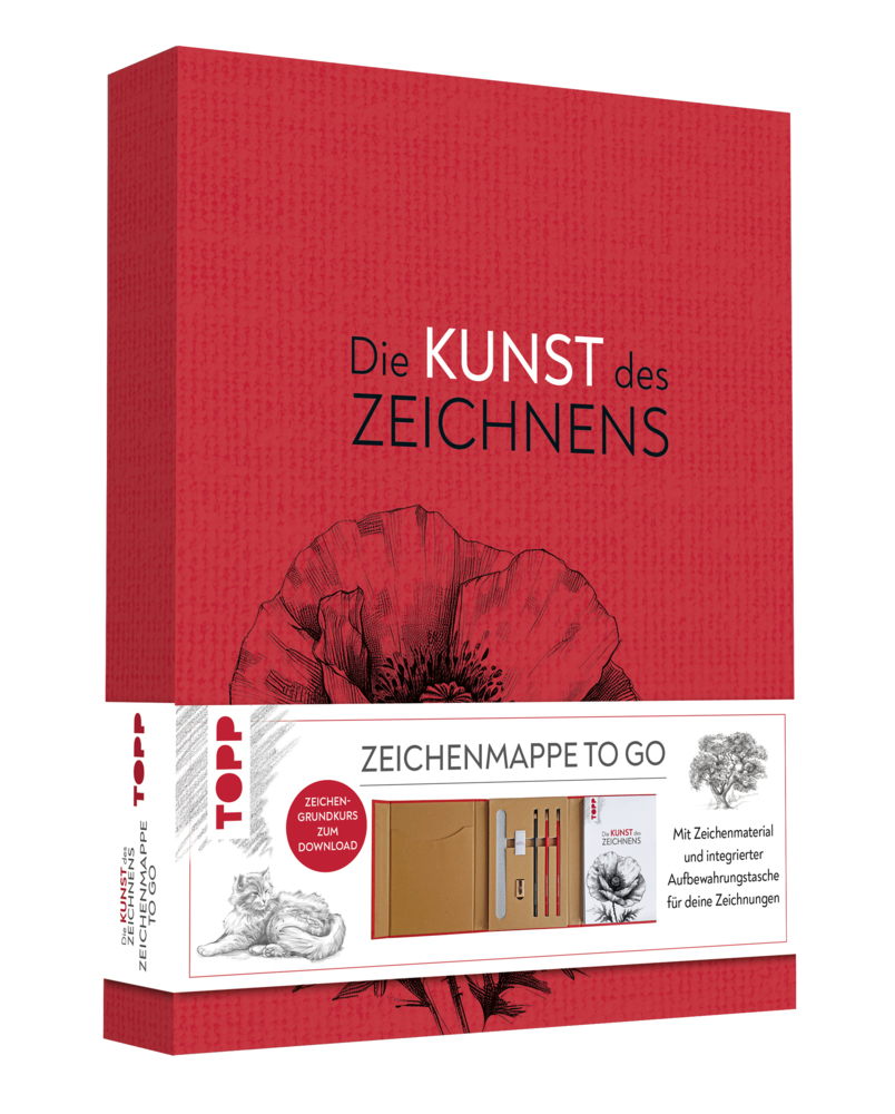 Die Kunst des Zeichnens - Zeichenmappe to go main product photo