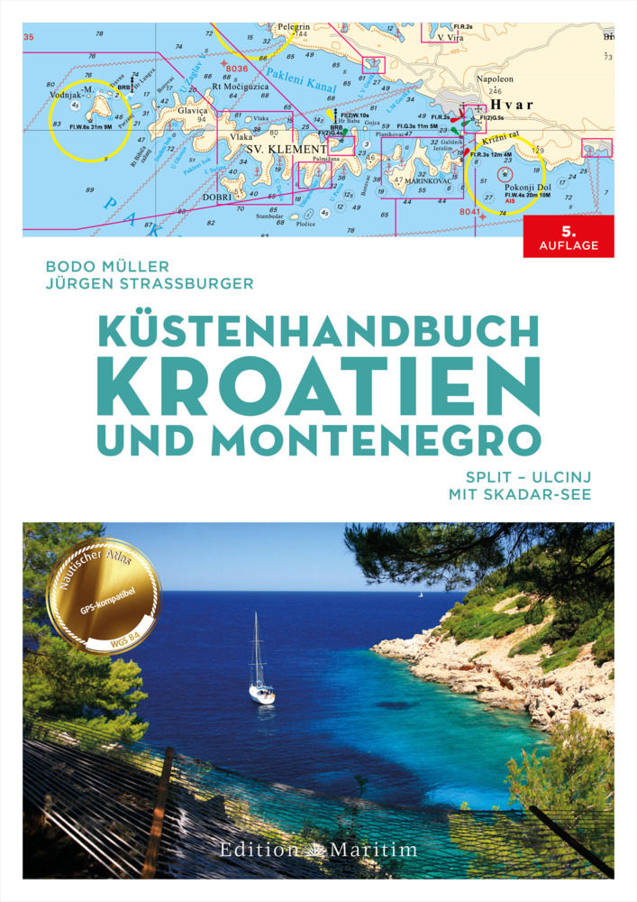 Küstenhandbuch Kroatien und Montenegro main product photo