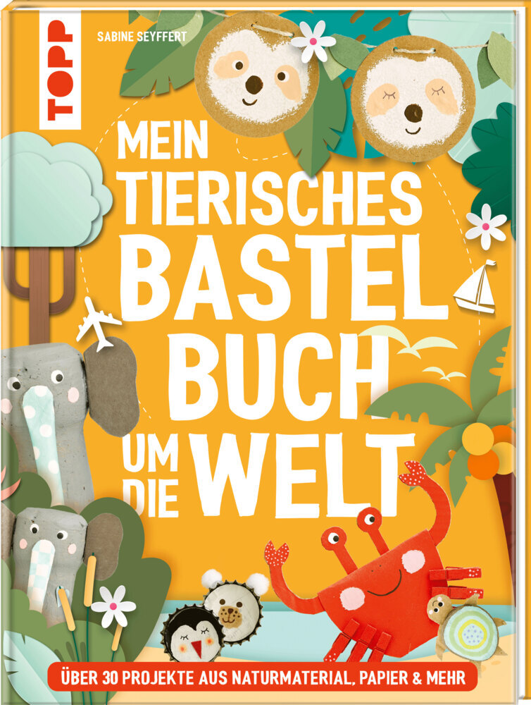 Mein tierisches Bastelbuch um die Welt main product photo