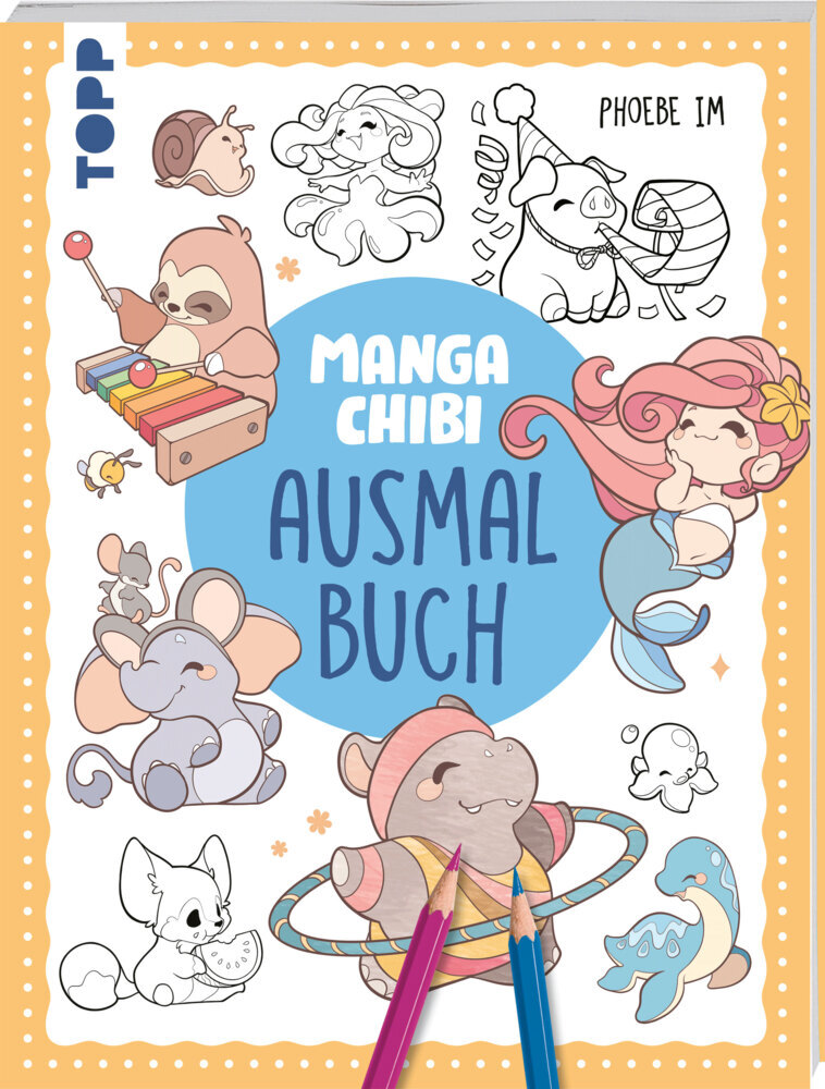 Manga Chibi Ausmalbuch main product photo