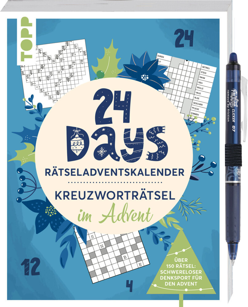 24 Days RÄTSELADVENTSKALENDER - Kreuzworträtsel im Advent main product photo
