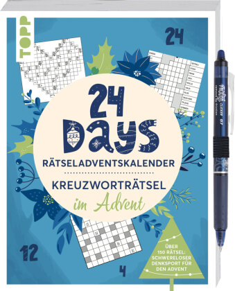 24 Days RÄTSELADVENTSKALENDER - Kreuzworträtsel im Advent