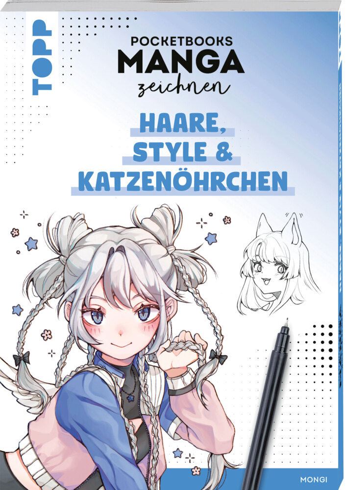 Pocketbooks Manga zeichnen - Teil 3: Haare, Style & Katzenöhrchen main product photo