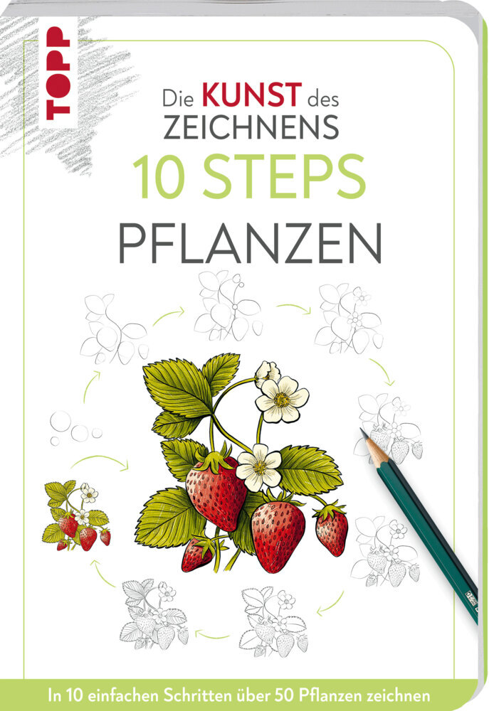 Die Kunst des Zeichnens 10 Steps - Pflanzen main product photo