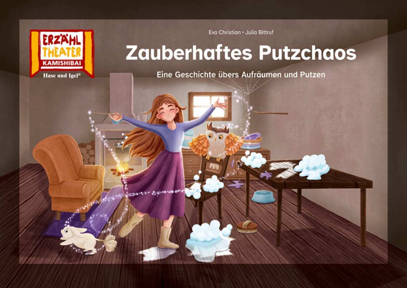 Zauberhaftes Putzchaos / Kamishibai Bildkarten main product photo