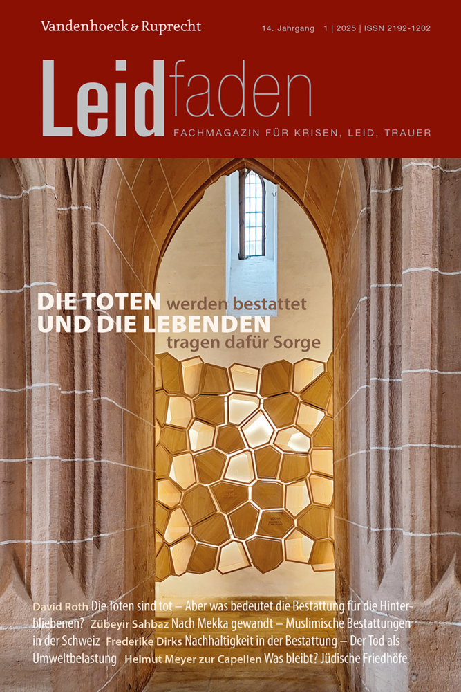Die Toten werden bestattet und die Lebenden tragen dafür Sorge main product photo