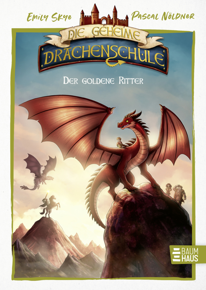 Die geheime Drachenschule - Der goldene Ritter main product photo