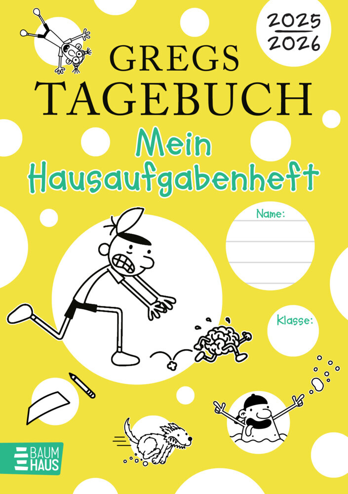Gregs Tagebuch - Mein Hausaufgabenheft 2025/2026 main product photo
