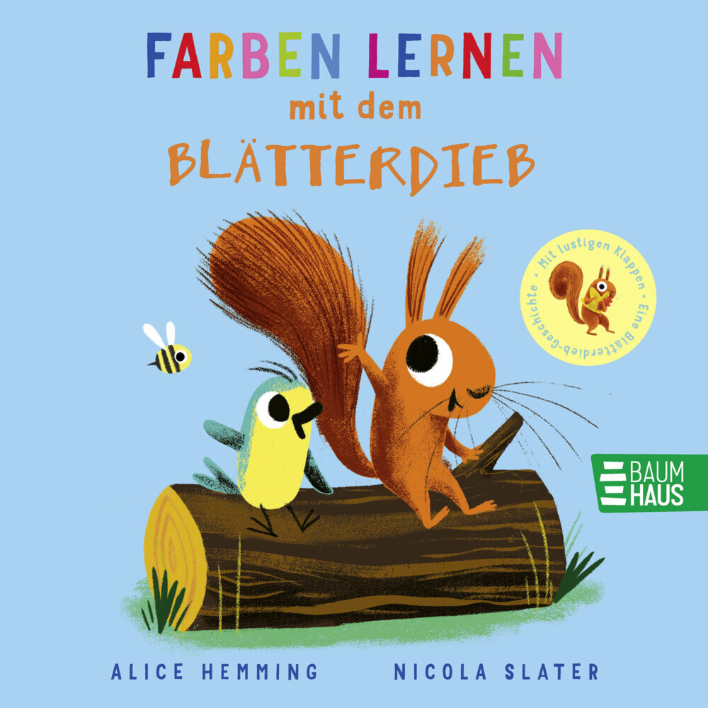 Farben lernen mit dem Blätterdieb main product photo