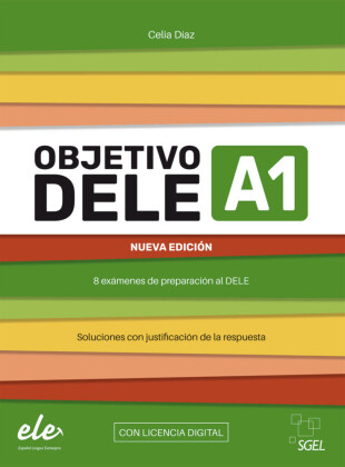 Objetivo DELE A1 - Nueva edición 2024, m. 1 Buch, m. 1 Beilage