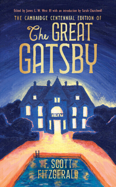 The Cambridge Centennial Edition of The Great Gatsby main product photo
