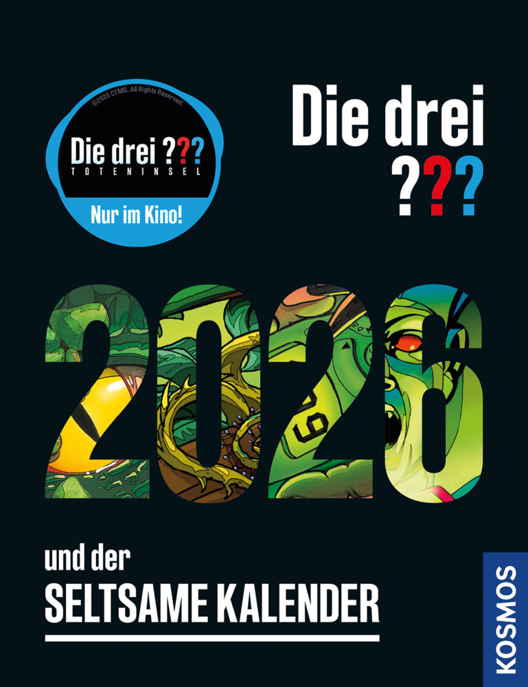 Die drei ??? und der seltsame Kalender 2026 main product photo