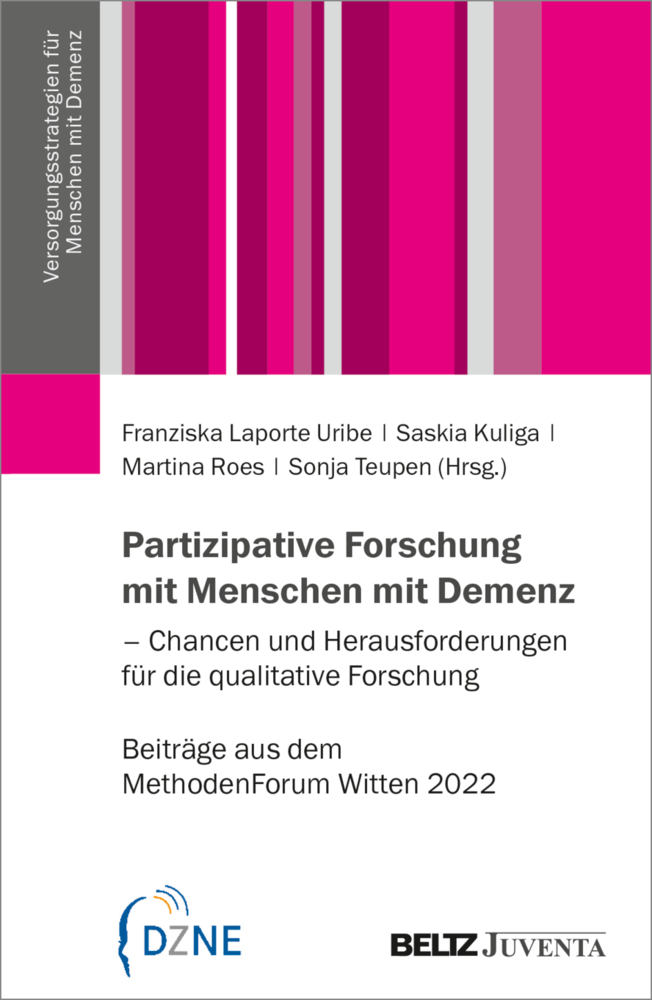 Partizipative Forschung mit Menschen mit Demenz - Chancen und Herausforderungen für die qualitative Forschung main product photo