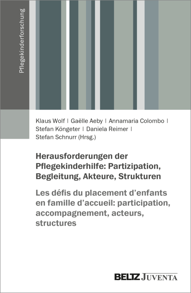 Herausforderungen der Pflegekinderhilfe: Partizipation, Begleitung, Akteure, Strukturen main product photo
