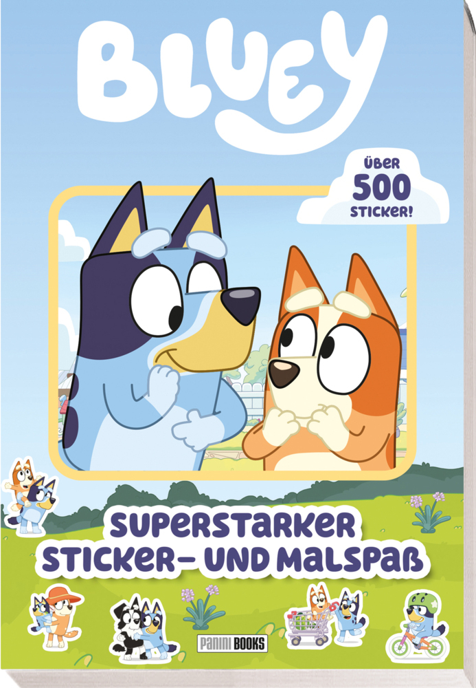 Bluey: Superstarker Sticker- und Malspaß main product photo