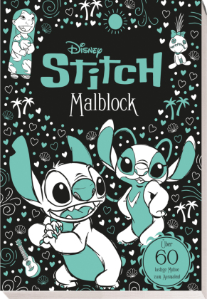 Disney Stitch: Mablock: über 60 lustige Motive zum Ausmalen!