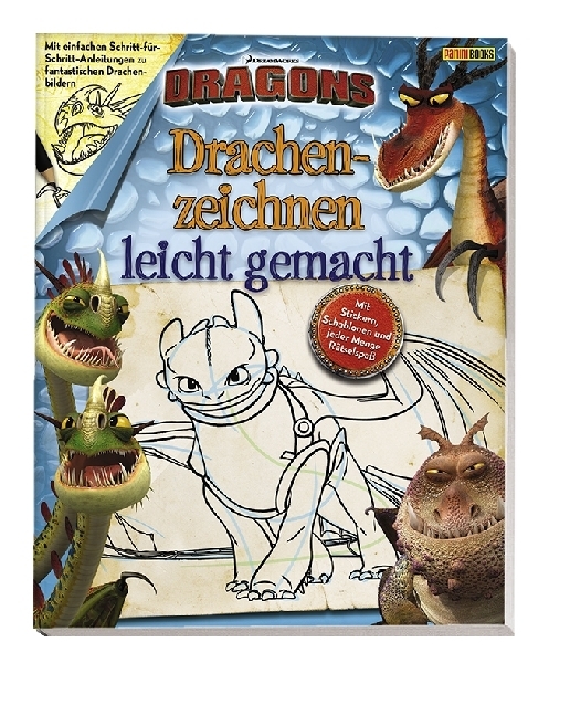 Dragons: Drachenzeichnen leicht gemacht main product photo
