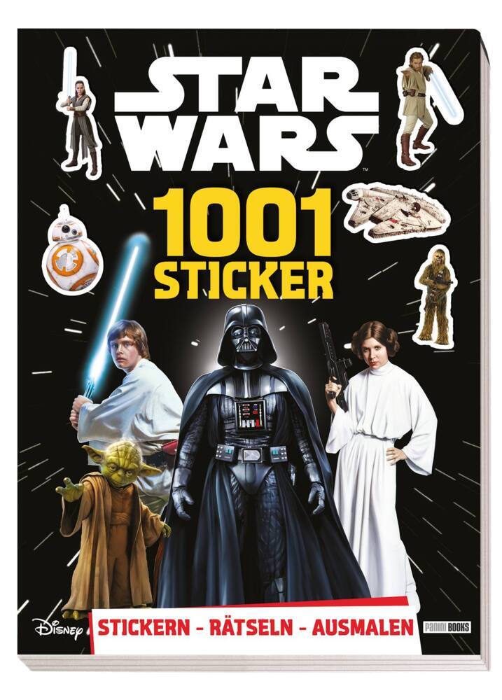 Star Wars: 1001 Sticker - Stickern - Rätseln - Ausmalen main product photo